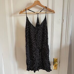 Obey Black and White Dress